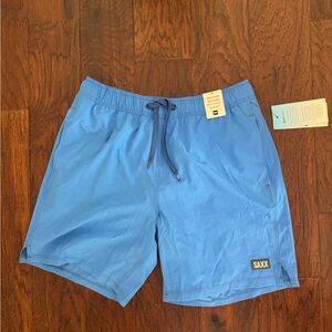 SAXX Men's Vibrant Blue Board Shorts